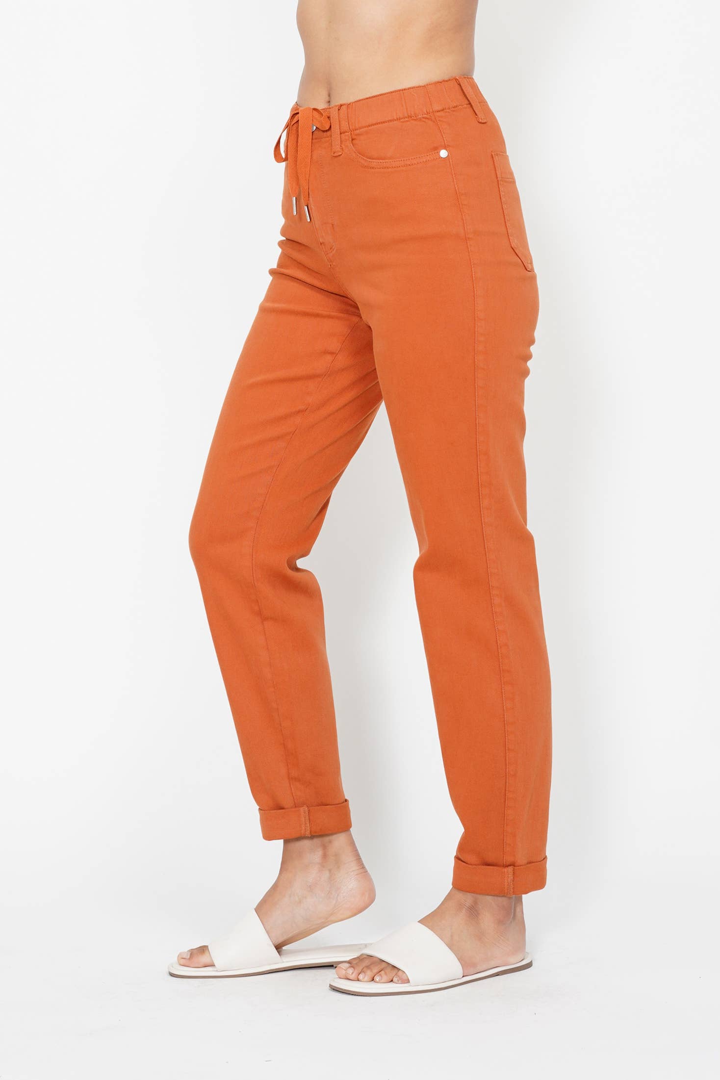 Burnt Orange Joggers - Judy Blue