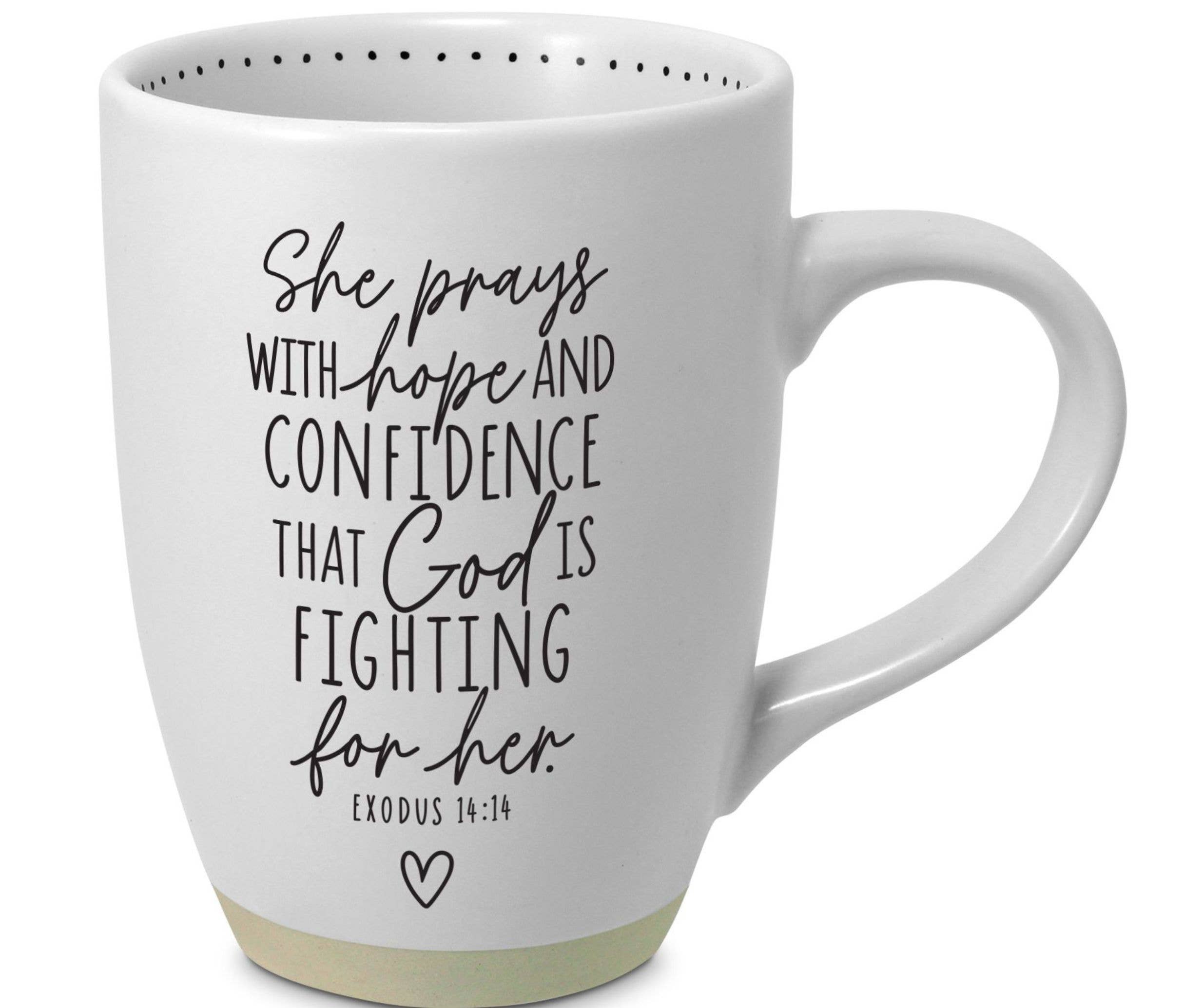 LCP Coffee Mug She Inspires She Prays