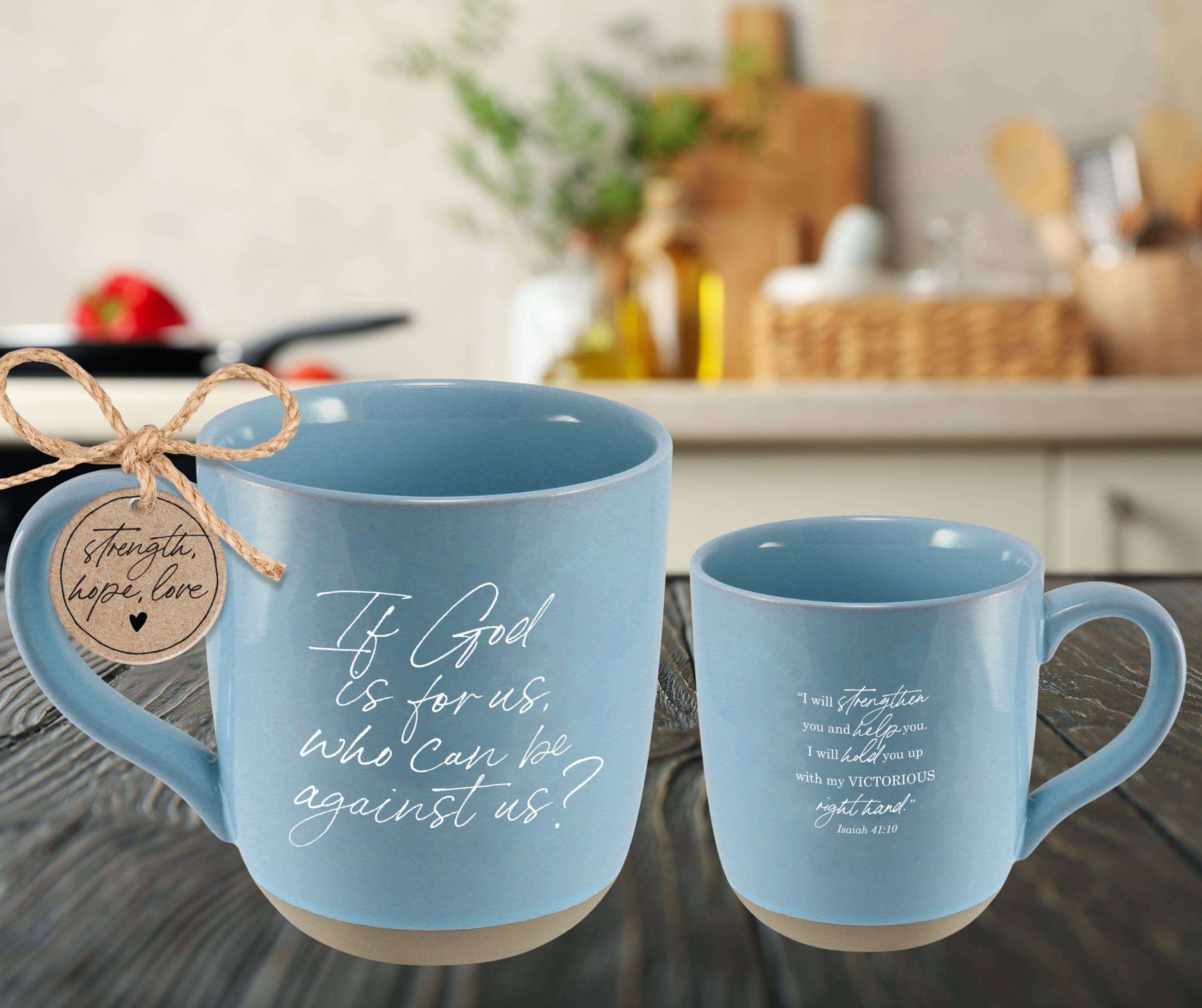LCP Mug If God Is For Us Who Is Against Us