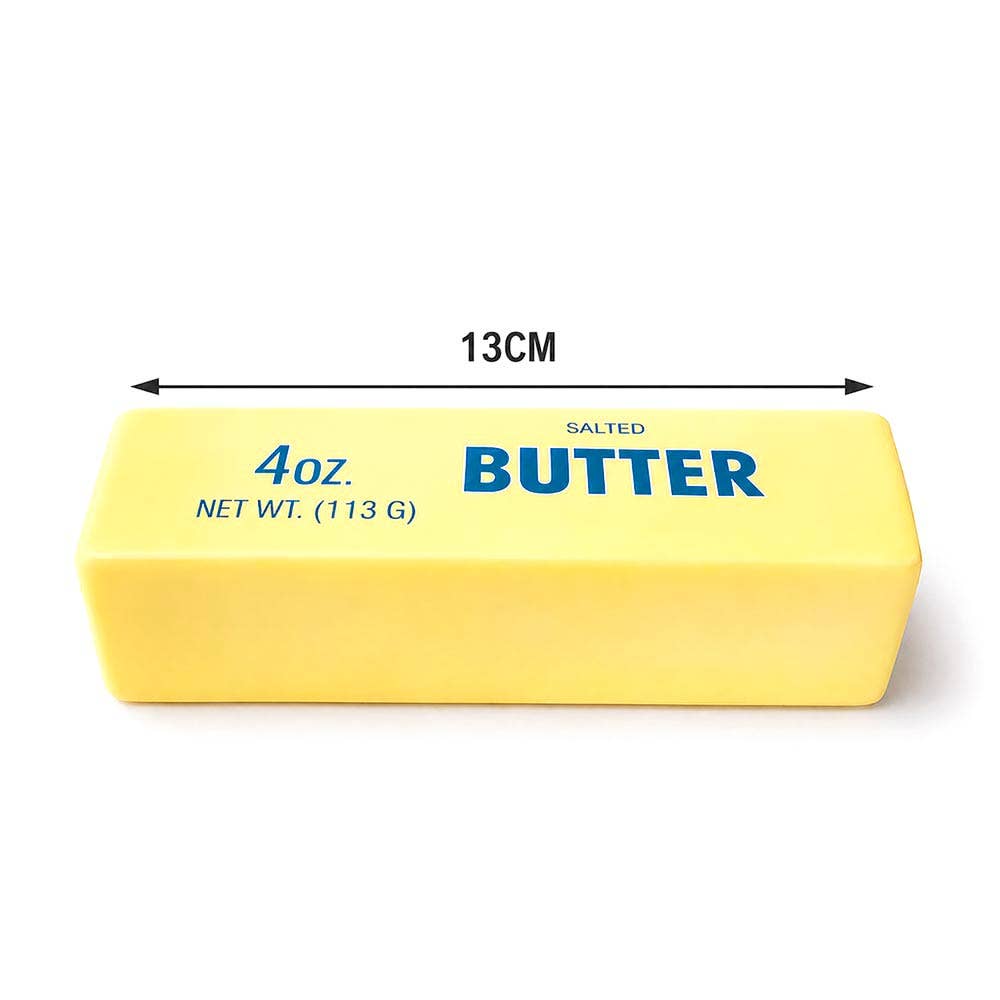 12PCS - Butter Stick Shape Squeeze Squishy Stress Relief Toy