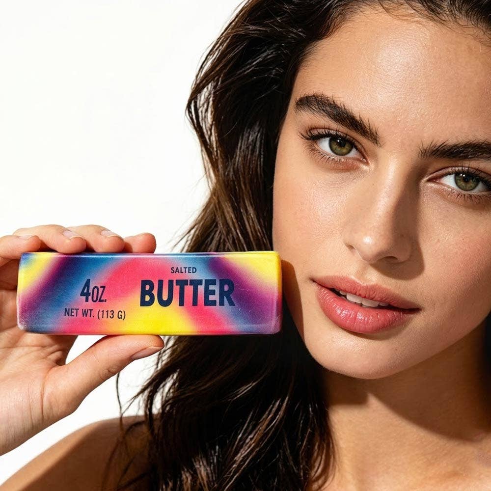 12PCS - Rainbow Butter Bar Stress Relief Toy
