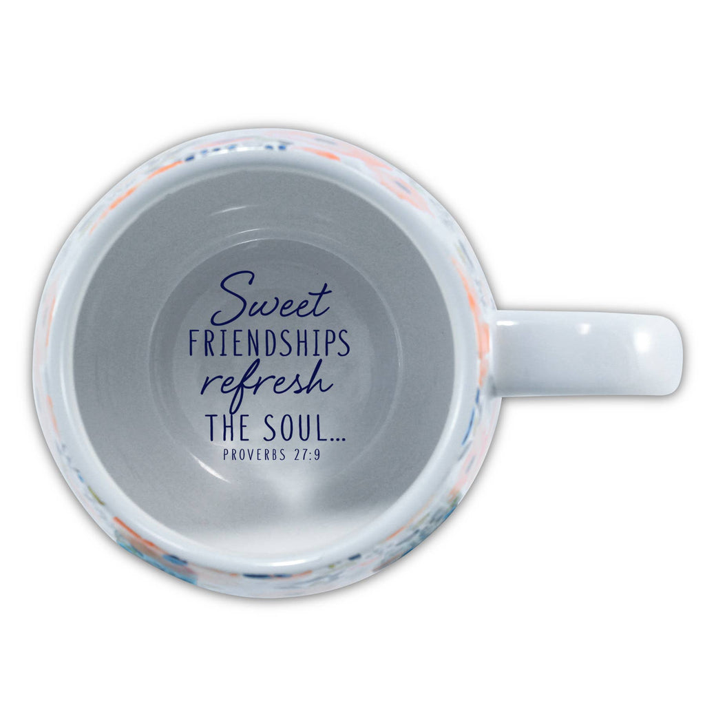 LCP Coffee Mug Watercolors Sweet Friend 18Oz