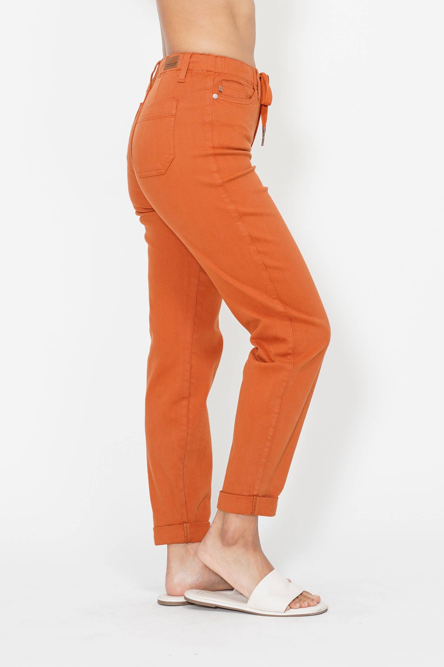 Burnt Orange Joggers - Judy Blue