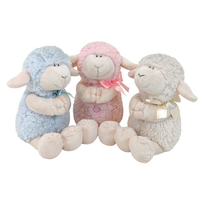 Praying Lamb - Blue