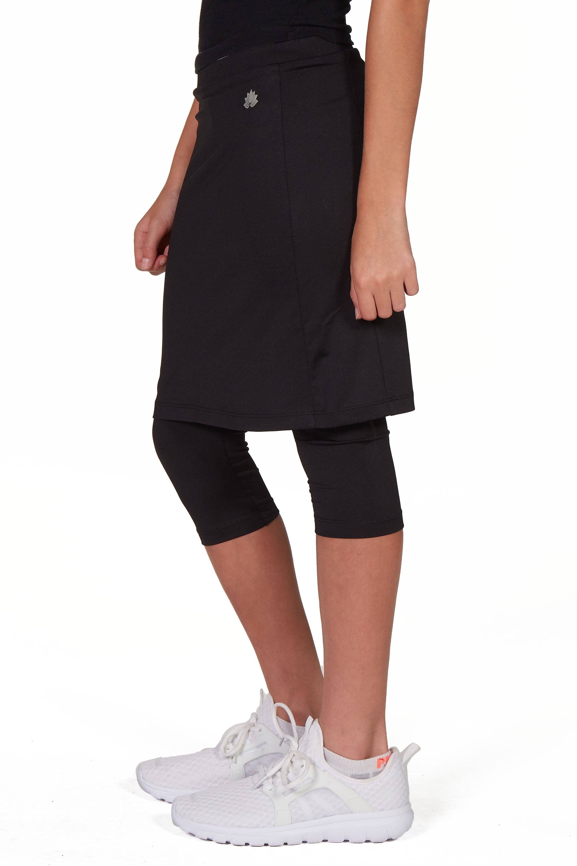 Snoga Girl's Modest Fit Skirted Leggings - Youth Snoga