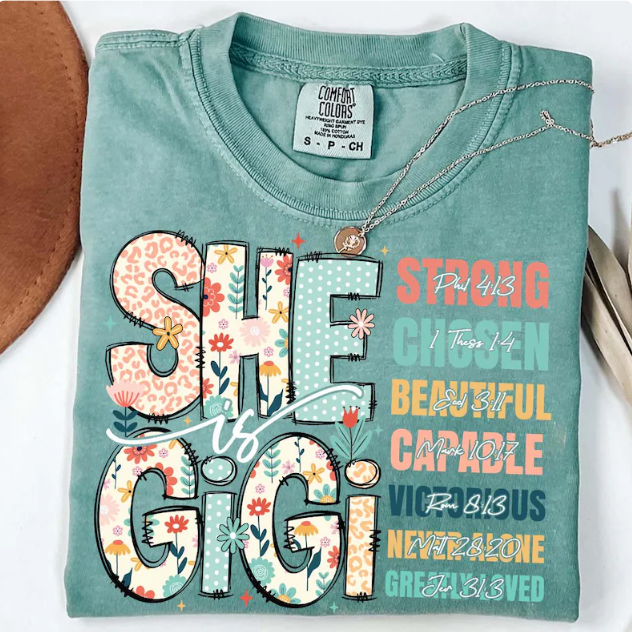 She is Gigi/Nana/Mimi Mother's Day Shirt