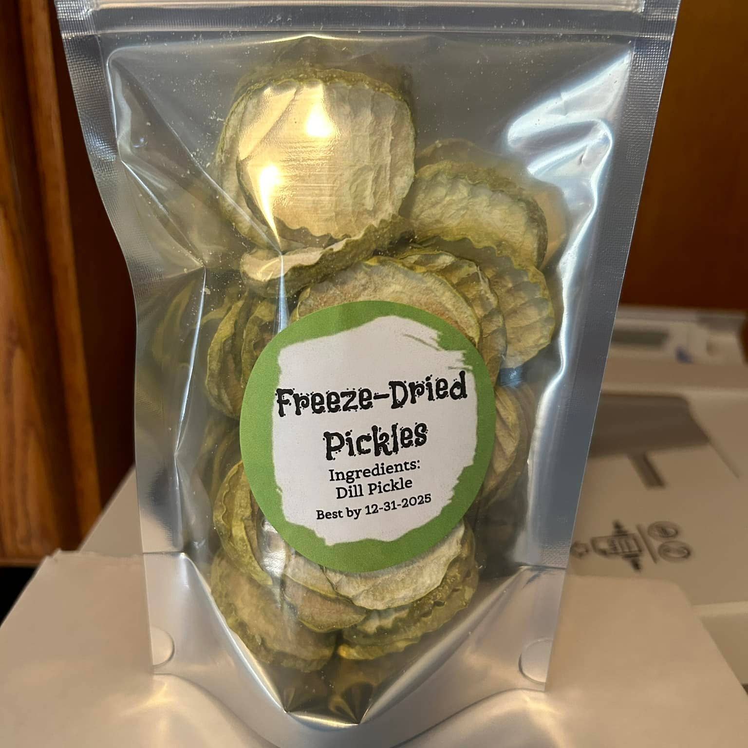 Freeze Dried Garlic Pickles
