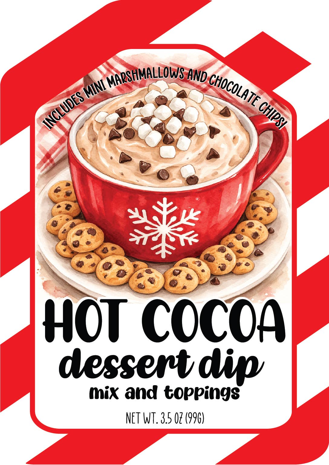 Hot Cocoa Dessert Dip Mix