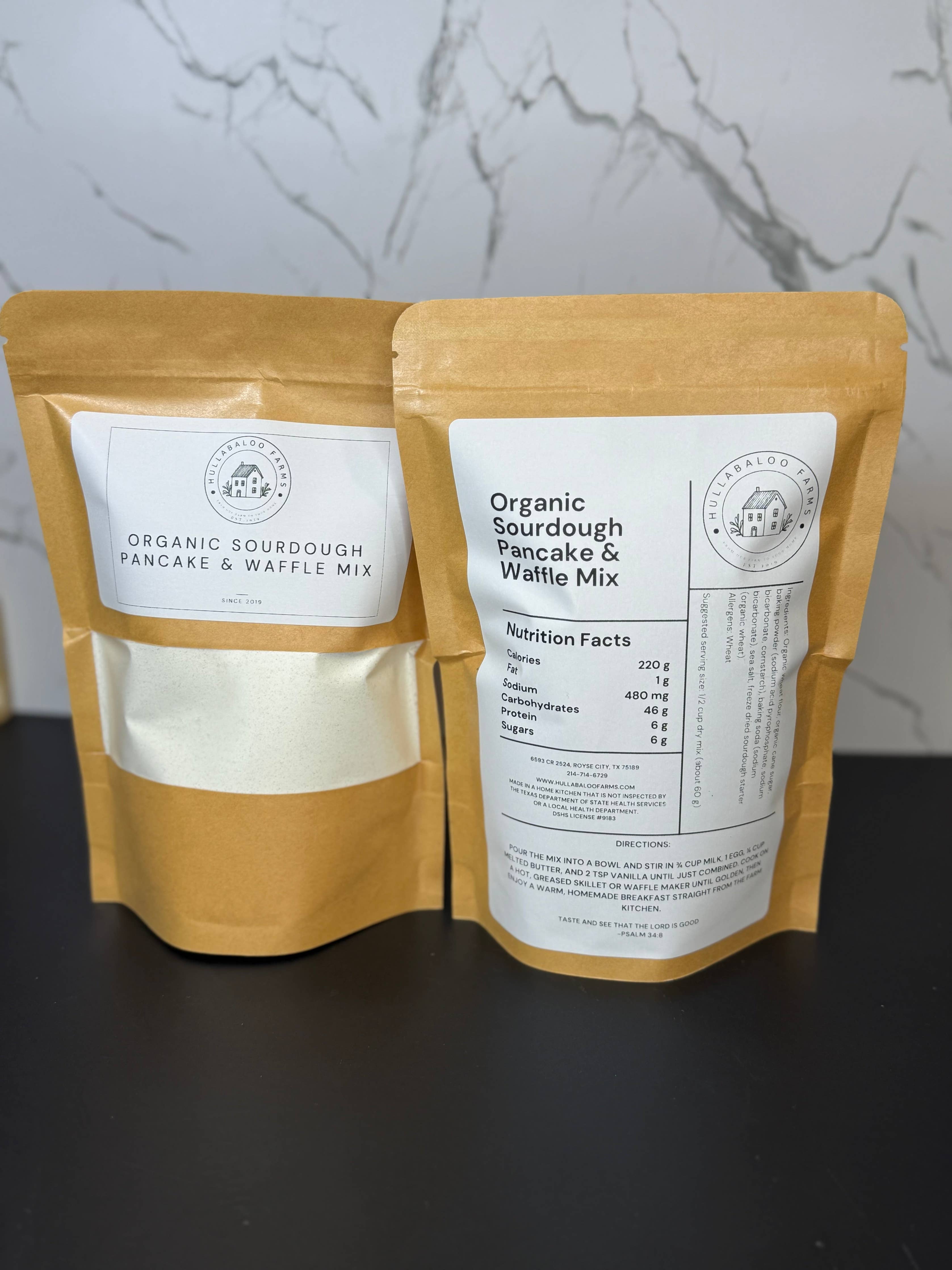 Organic Sourdough Pancake & Waffle Mix