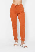 Burnt Orange Joggers - Judy Blue