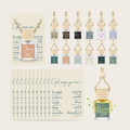 Christian Bible scripture glass car air freshener bottles