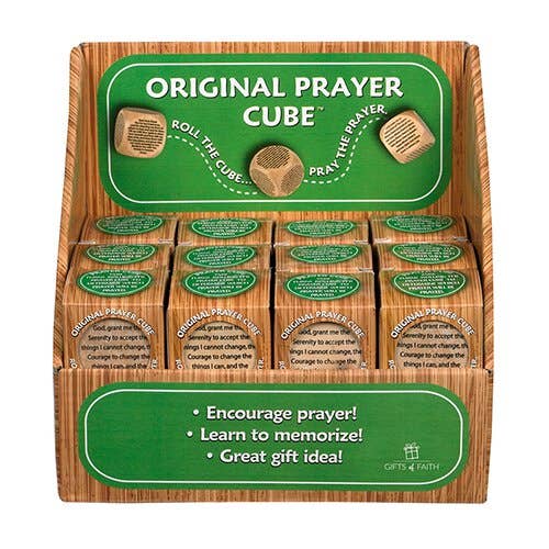 Prayer Cube Display 24pk