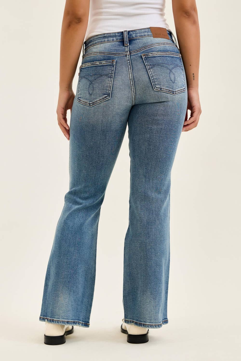 Low Rise Bootcut Jeans - Judy Blue