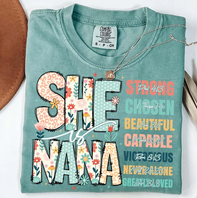 She is Gigi/Nana/Mimi Mother's Day Shirt