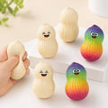 12PCS -  Peanut Squeeze Slow Rise Squishy Stress Relief Toy