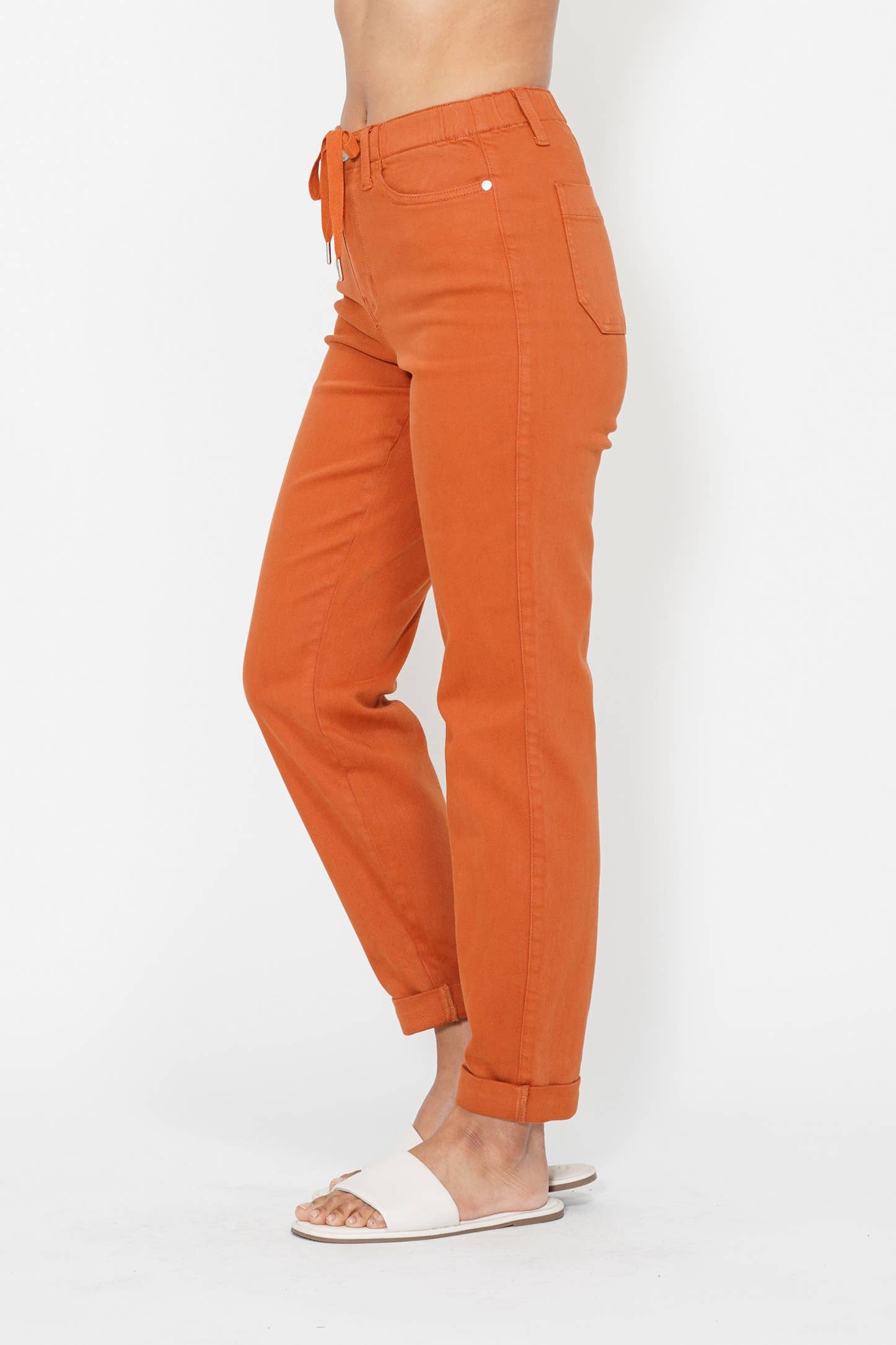 Burnt Orange Joggers - Judy Blue