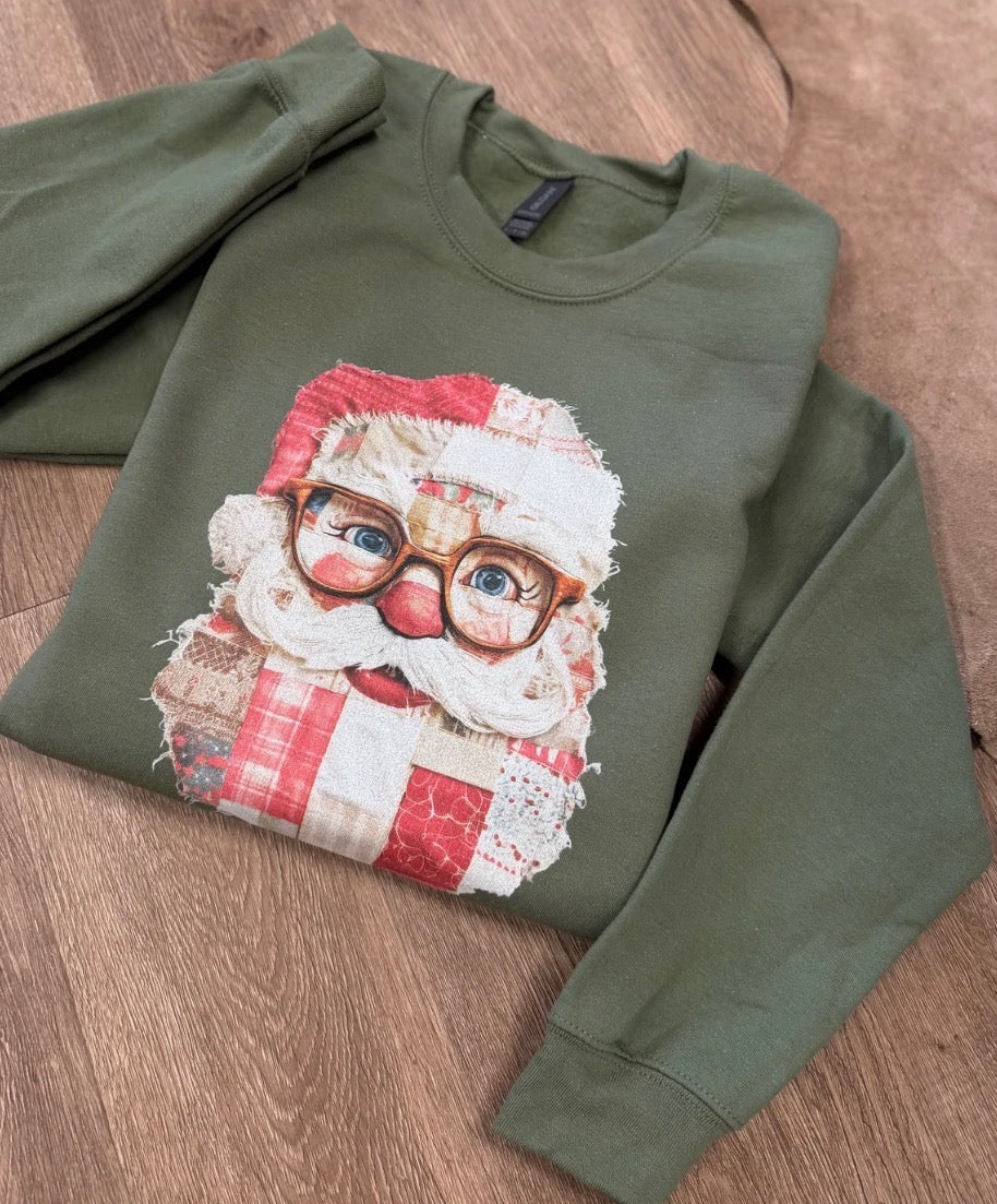Patchwork Santa