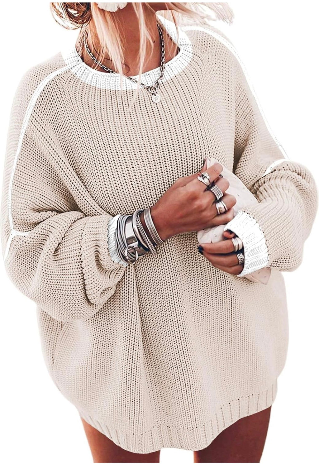 Women's Oversized Chunky Knit Sweaters
