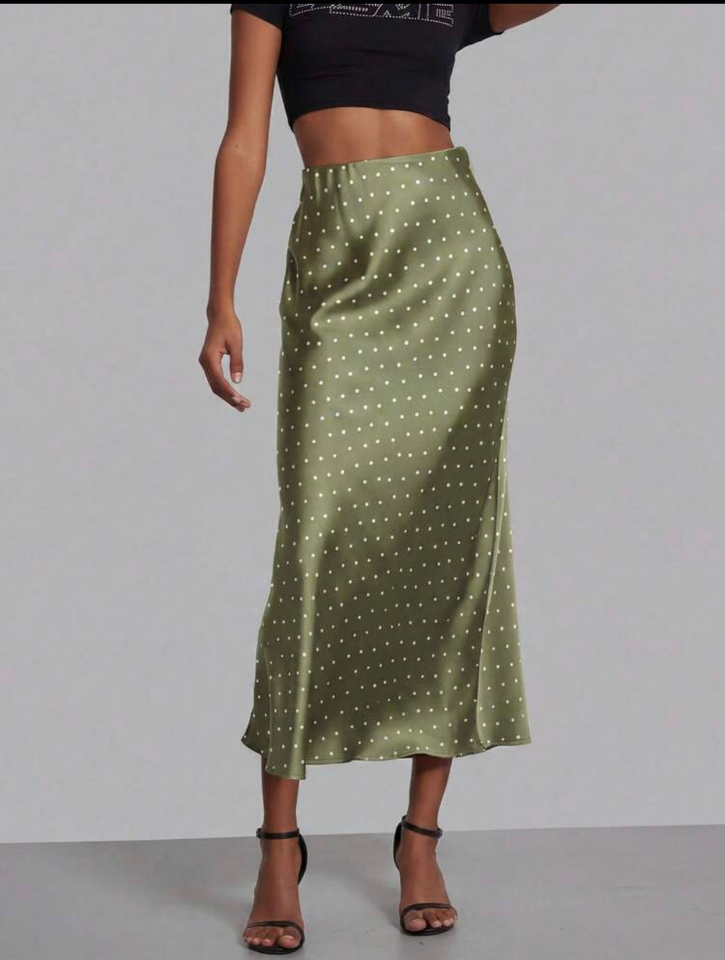 Satin Slip Skirt