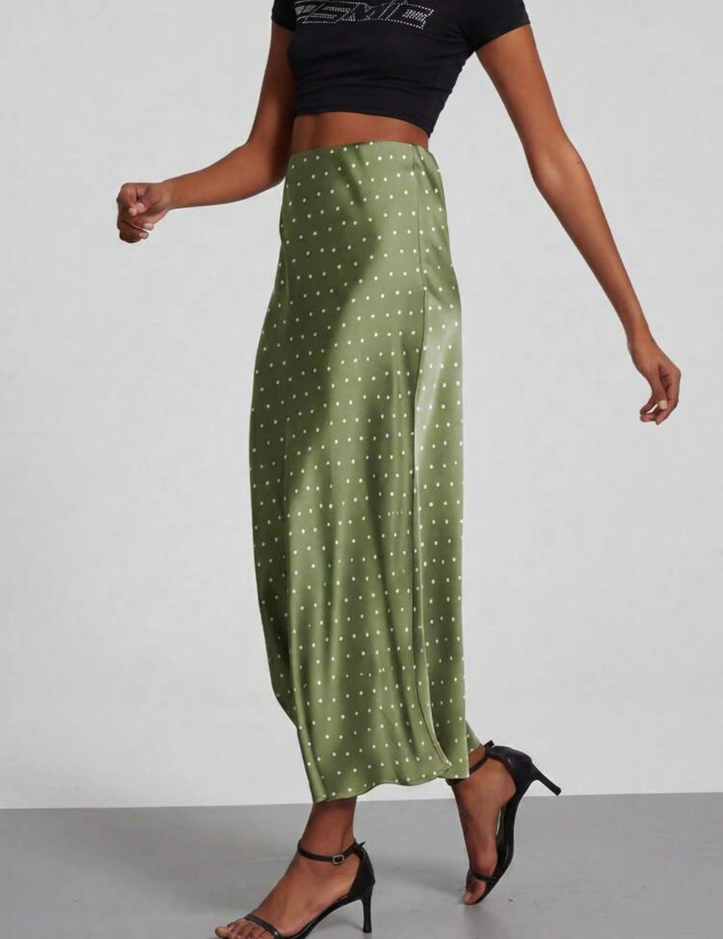Satin Slip Skirt