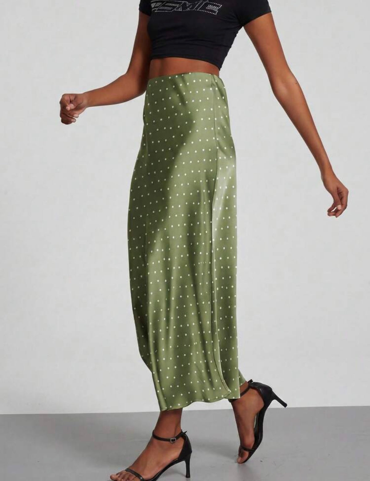 Satin Slip Skirt