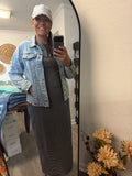 Distressed Jean Jacket