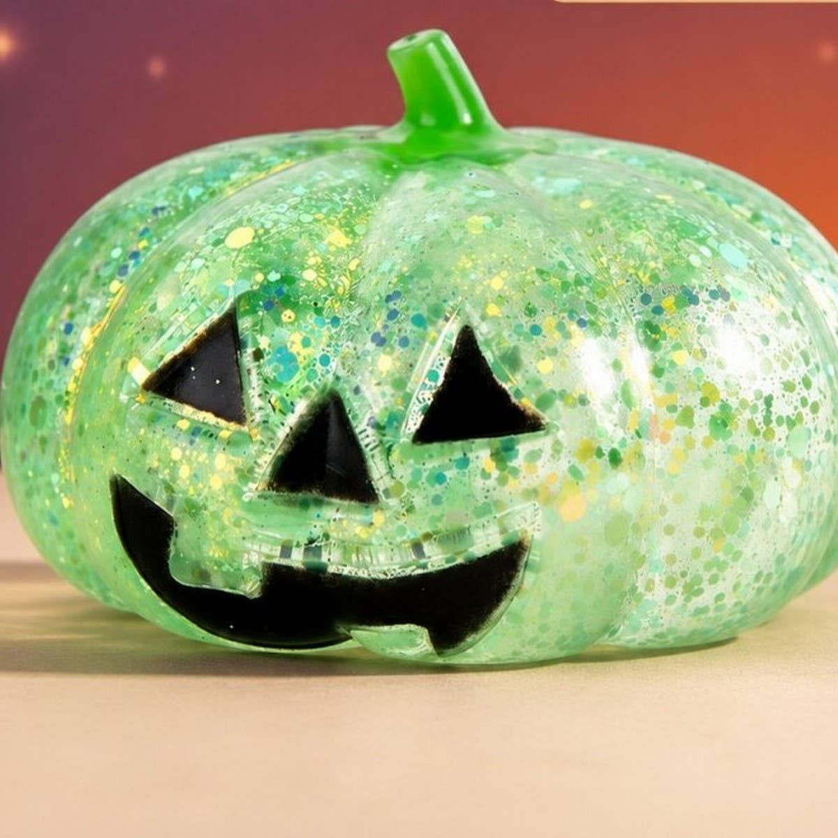 CWMM14289_PUMPKIN  SQUISHY HALLOWEEN STRESS RELIEF TOY