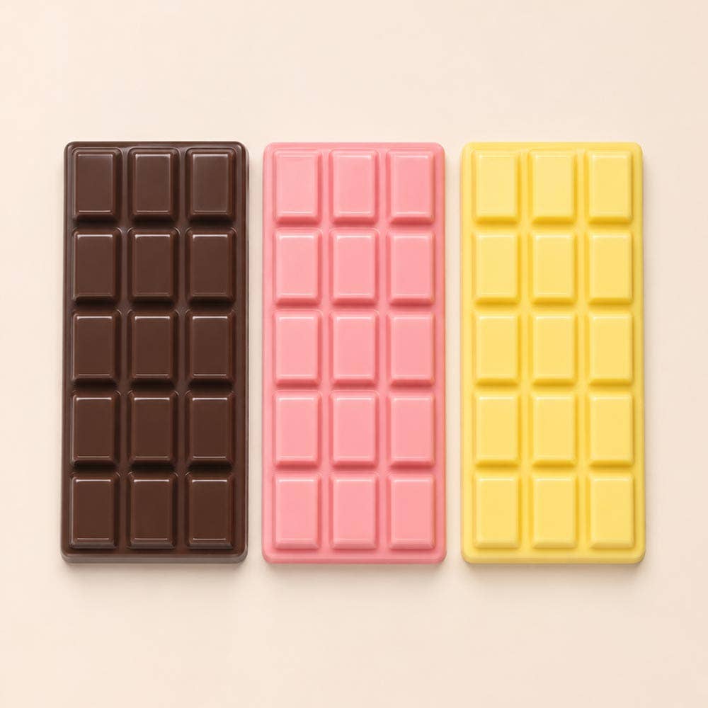 12PCS - Chocolate Bar Squishy Stress Relief Toy
