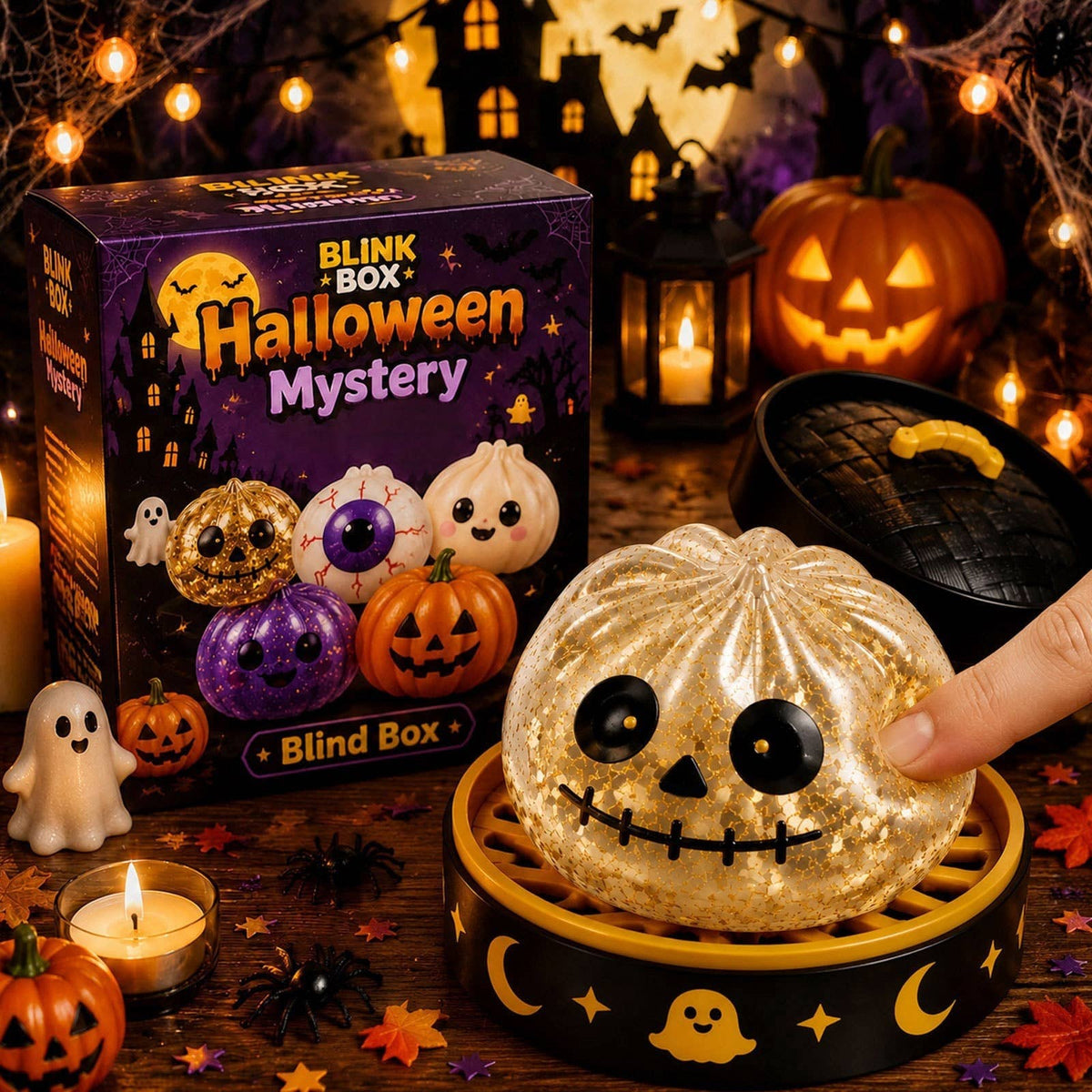 CWMM14286_GHOST SLOW REBOUND STRESS RELIEF SQUISHY TOYS