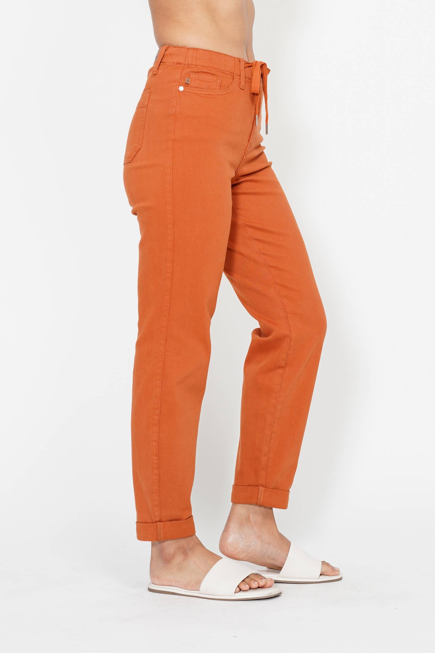 Burnt Orange Joggers - Judy Blue
