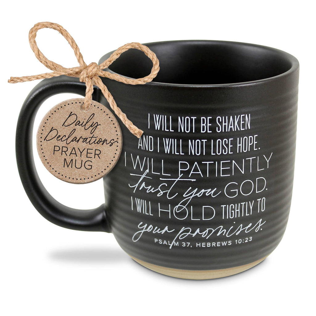 LCP Coffee Mug Amen Not Shaken Brown 20 Oz