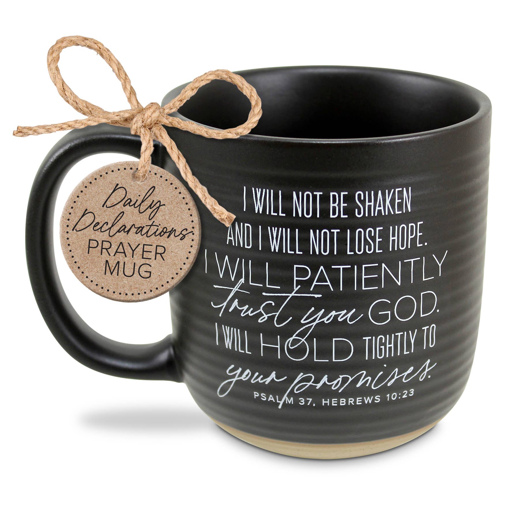 LCP Coffee Mug Amen Not Shaken Brown 20 Oz