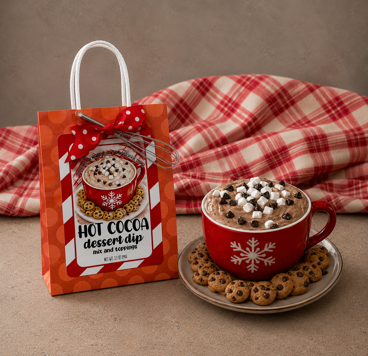 Hot Cocoa Dessert Dip Mix