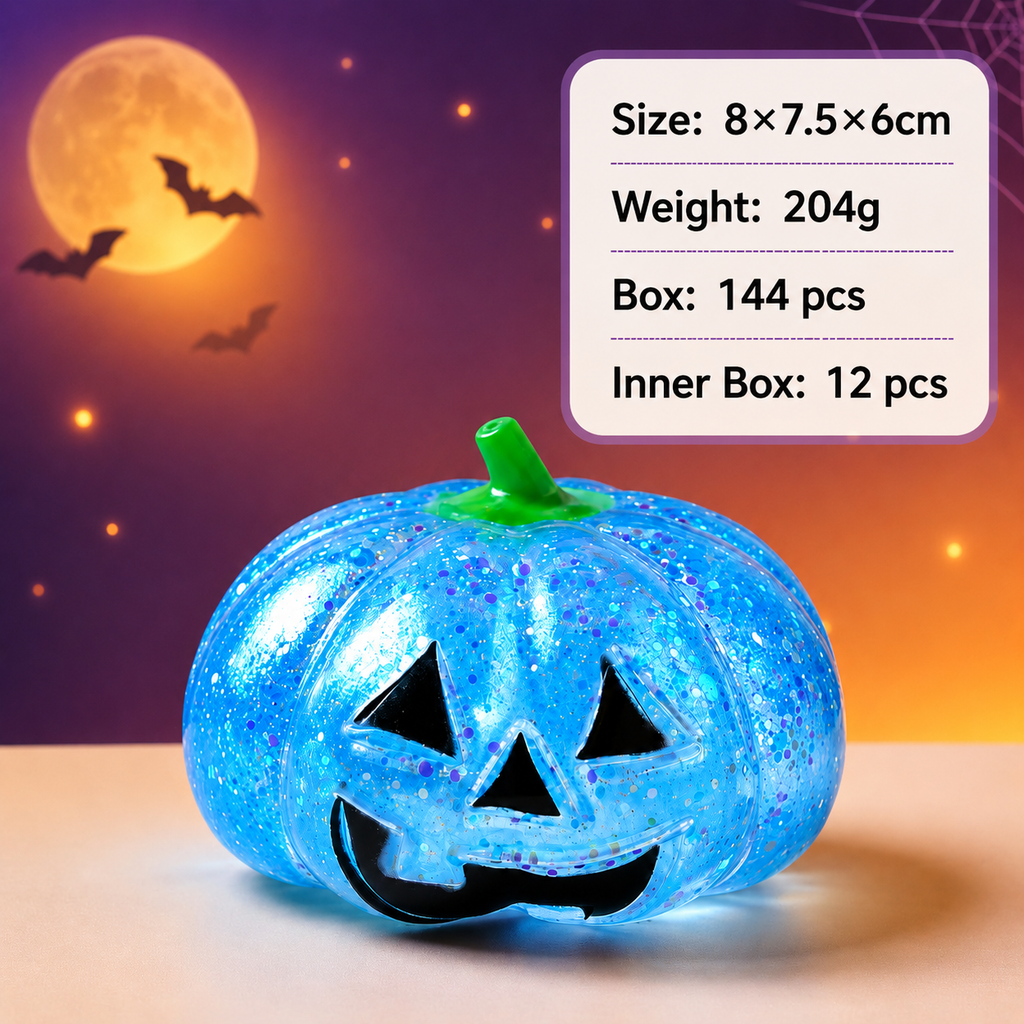 CWMM14280_PUMPKIN SQUISHY STRESS RELIEF FIDGET TOY