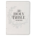KJV Bible Compact LP Faux Leather, White