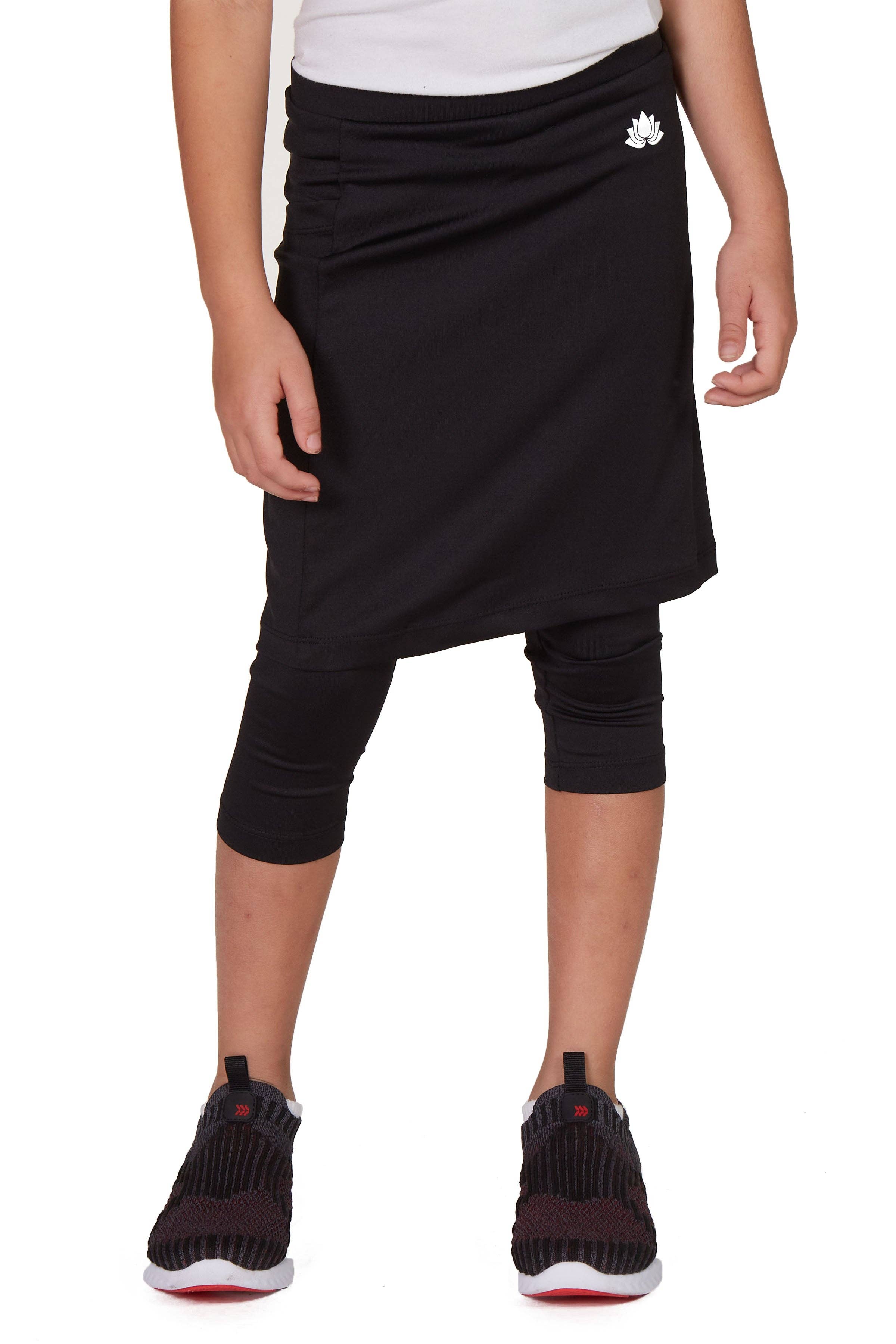 Snoga Girl's Modest Fit Skirted Leggings - Youth Snoga