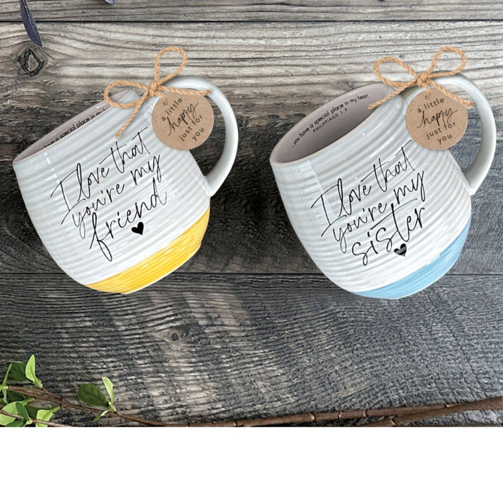 LCP Mug I Love That You Are My Friend 18 Oz