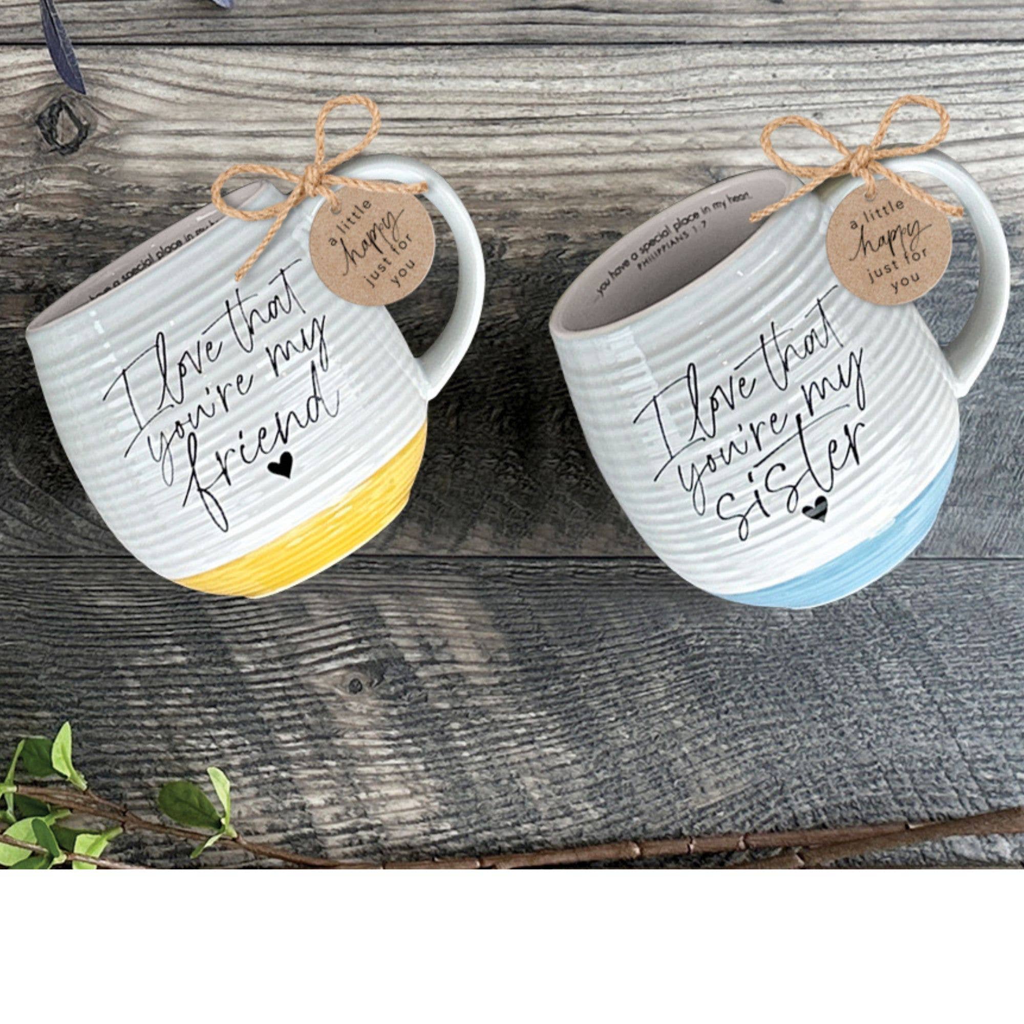 LCP Mug I Love That You Are My Friend 18 Oz