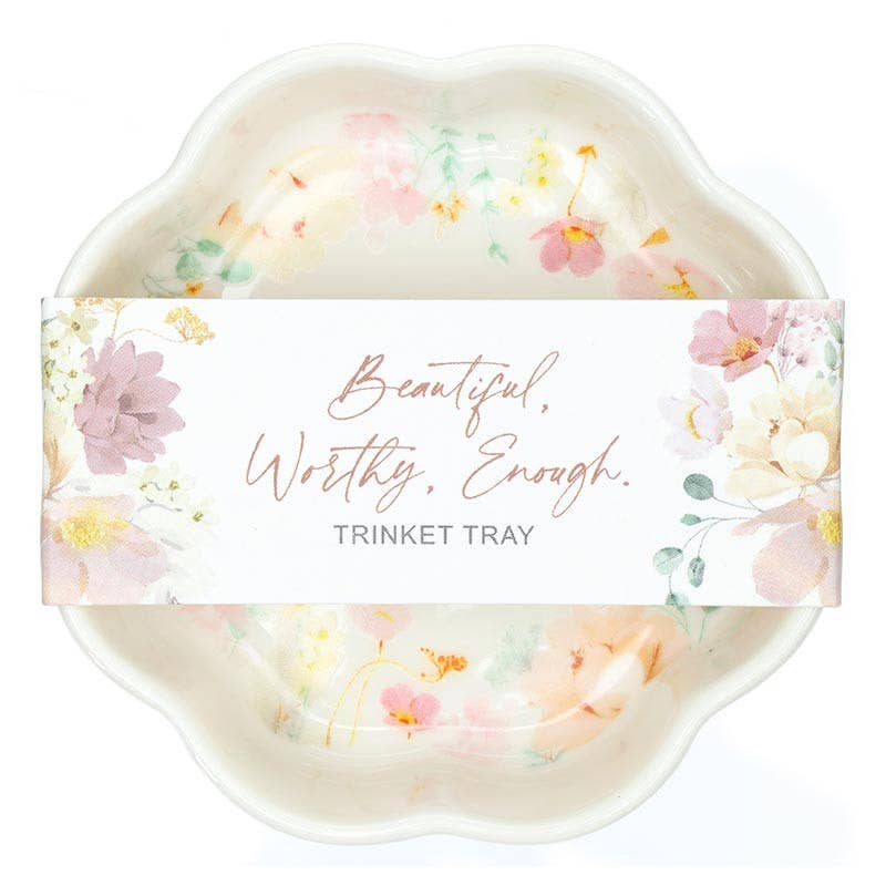 Trinket Tray - Beautiful, Worthy, Enough
