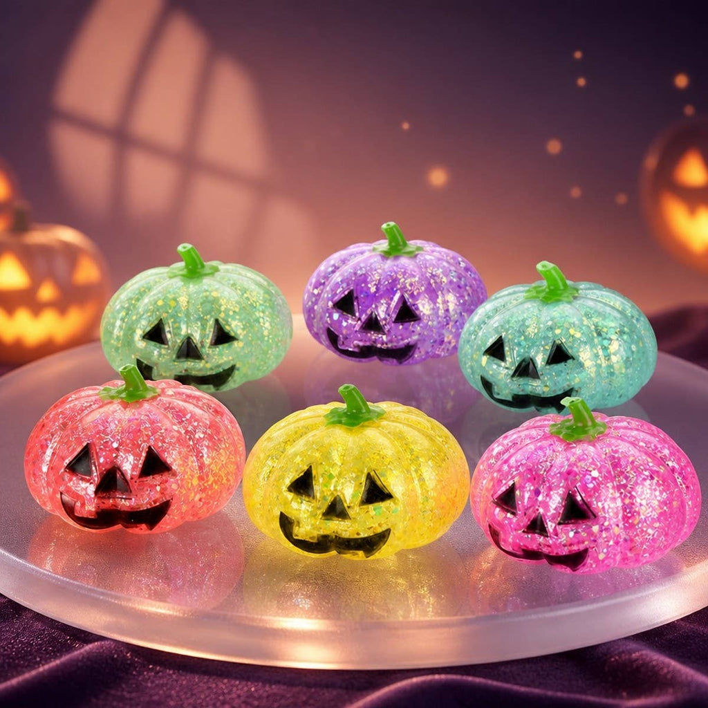 CWMM14289_PUMPKIN  SQUISHY HALLOWEEN STRESS RELIEF TOY