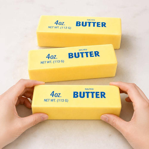 12PCS - Butter Stick Shape Squeeze Squishy Stress Relief Toy