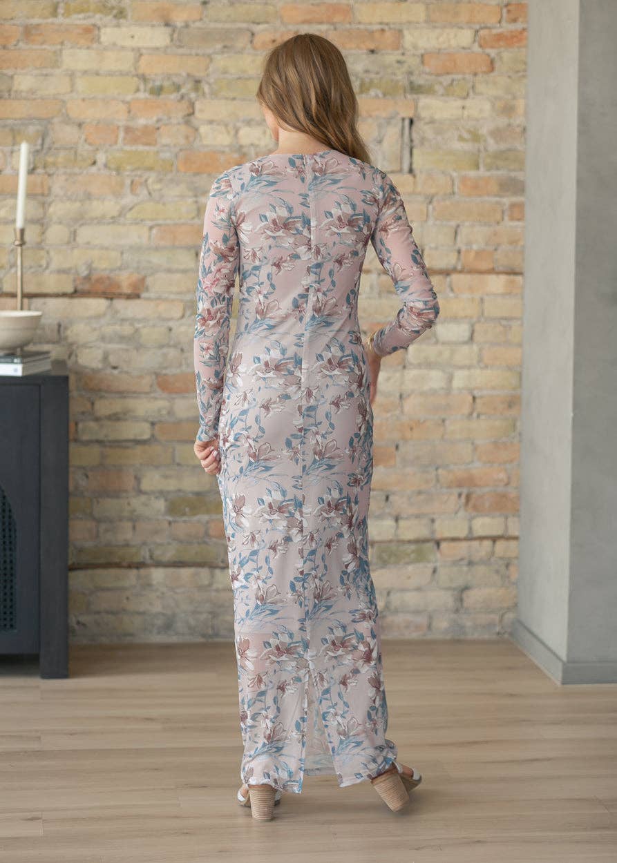 Belle Long Sleeve Maxi Dress