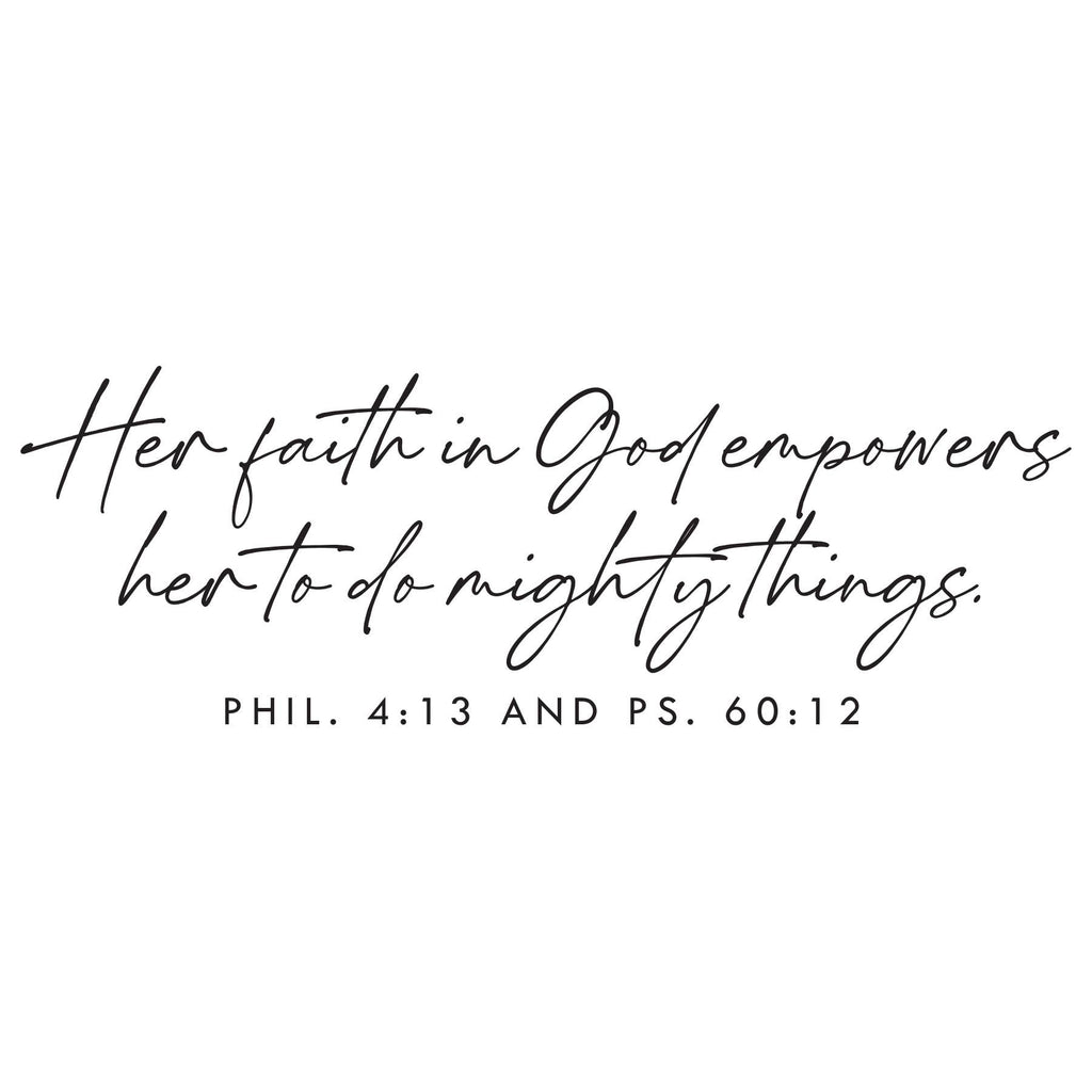 LCP Mug Her Faith In God Empowers 18Oz