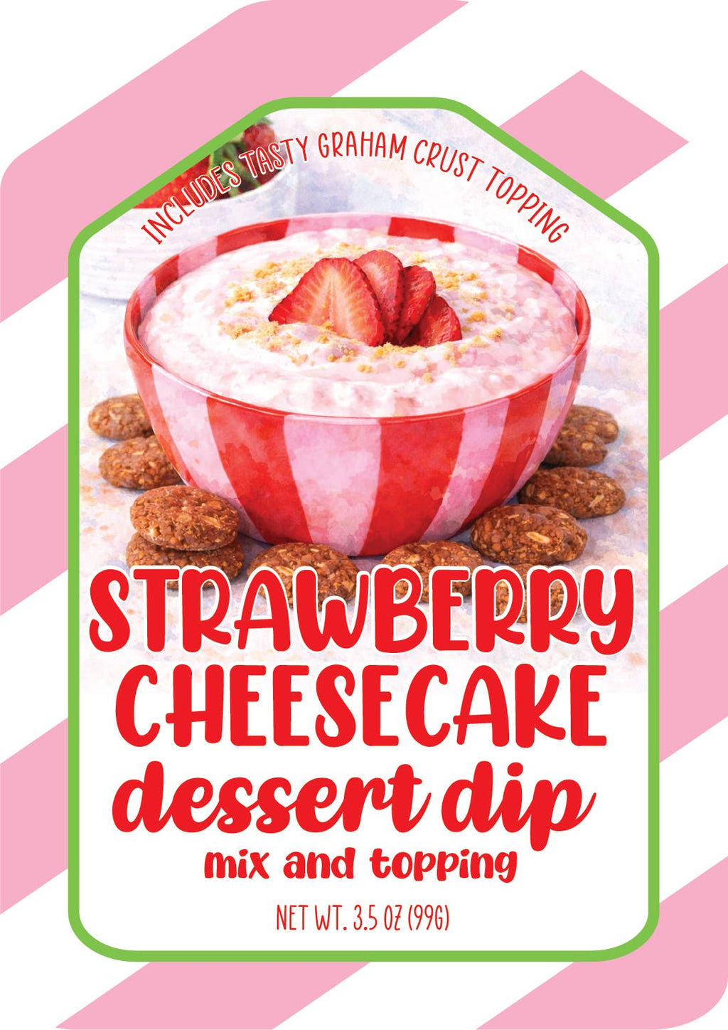Strawberry Cheesecake Dessert Dip Mix