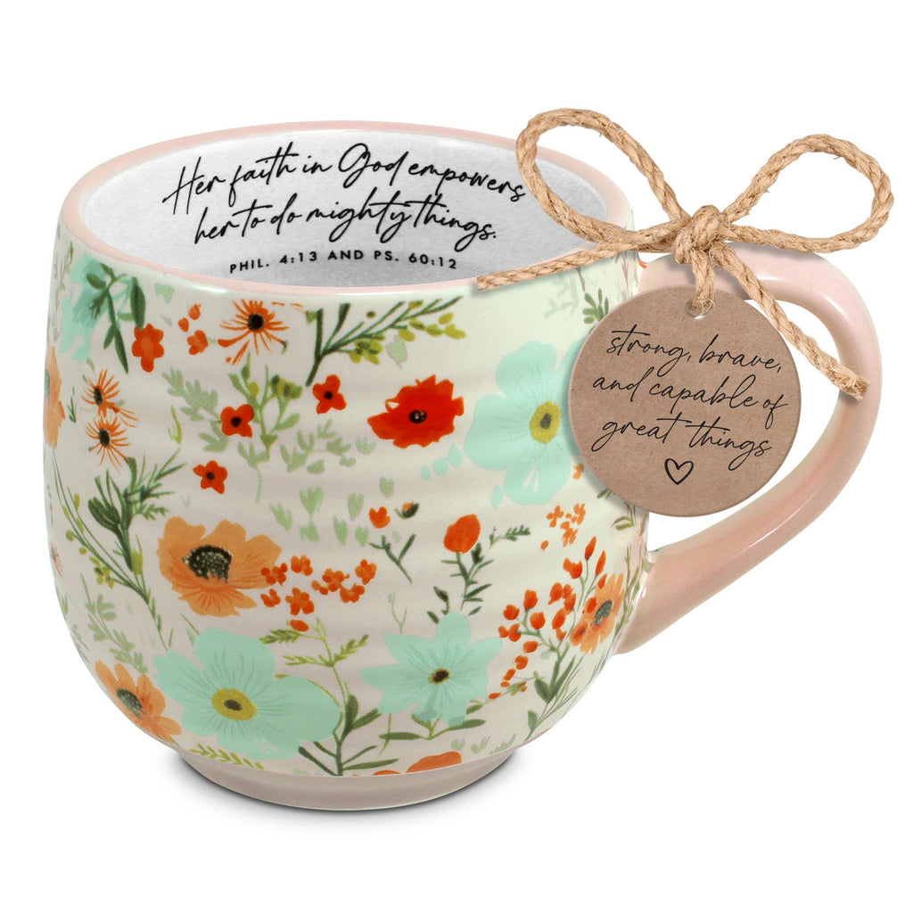 LCP Mug Her Faith In God Empowers 18Oz