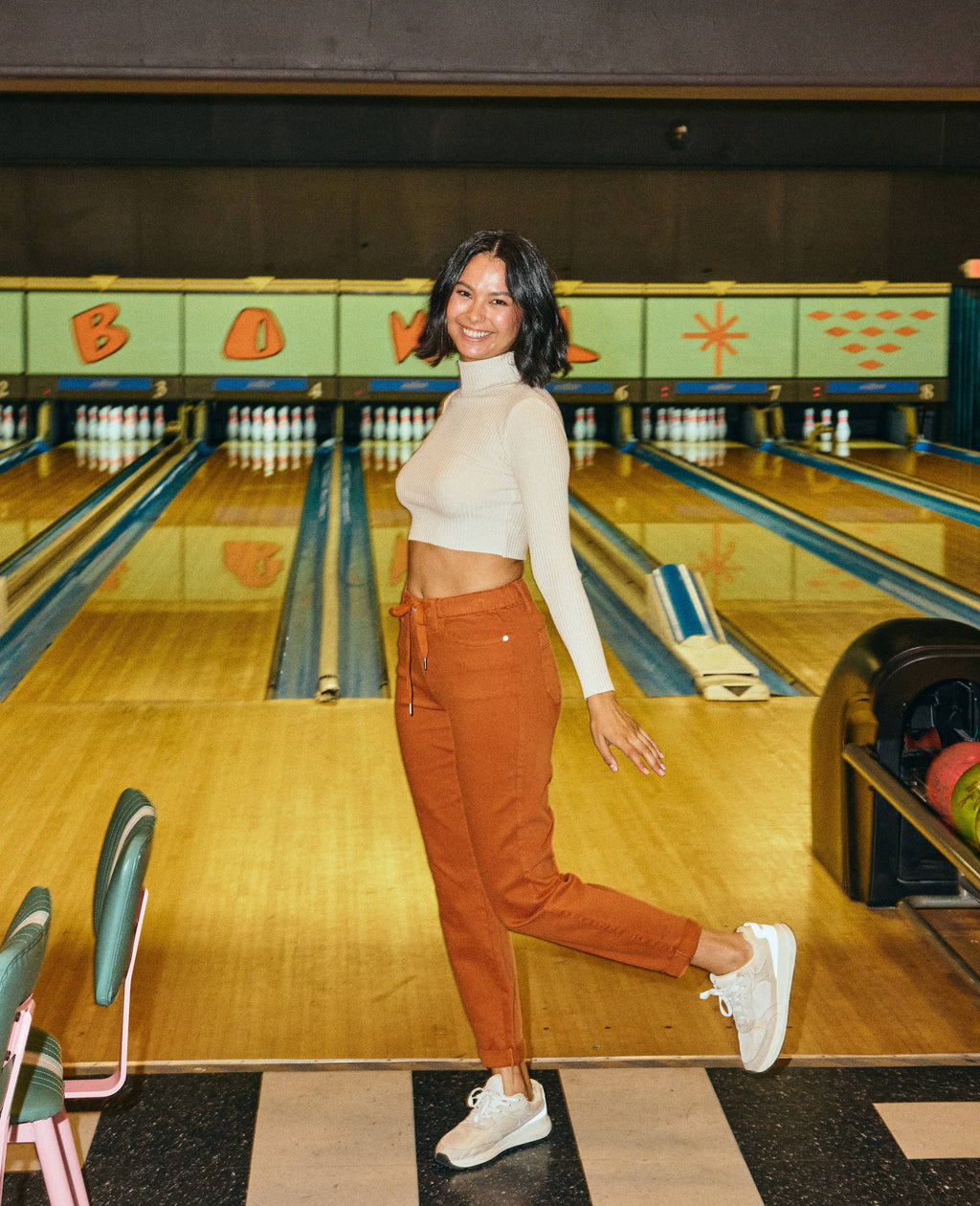 Burnt Orange Joggers - Judy Blue