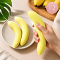 12PCS - Banana Shaped Squishy Stress Relief Toy